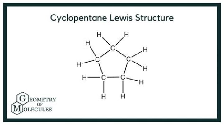 How many carbon atoms are in cyclopentene?