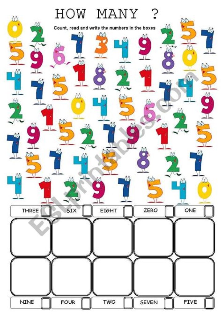 How many numbers are there?