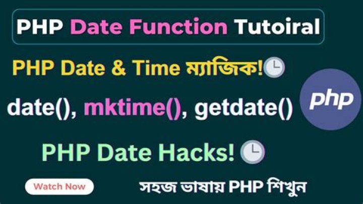How mktime works in php?