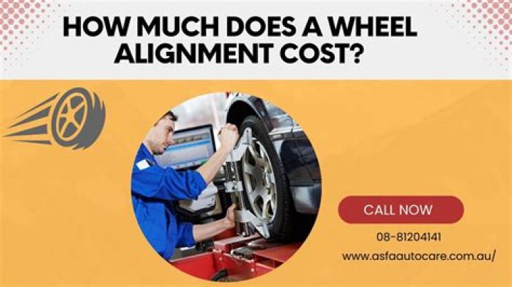 How much does a alignment cost?