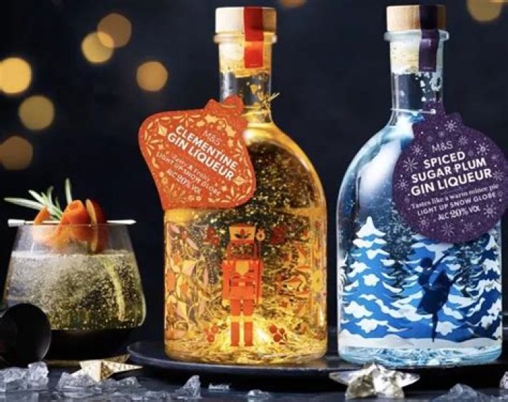 How much is m&s snow globe gin?