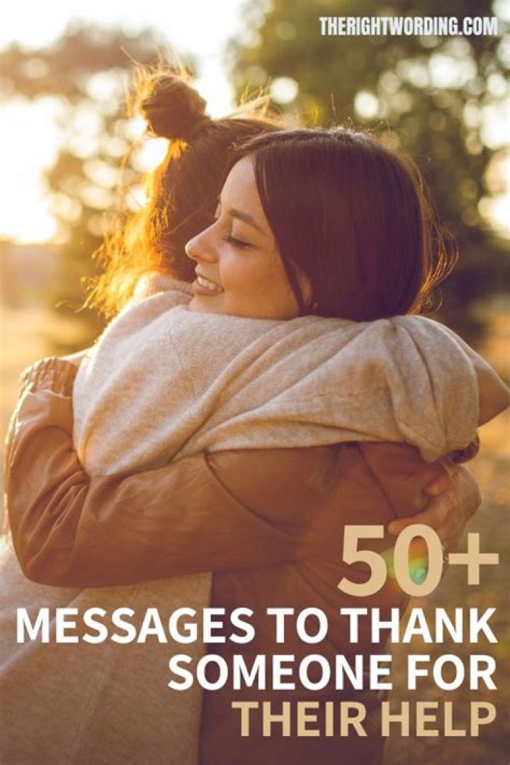 How thank someone for their support?