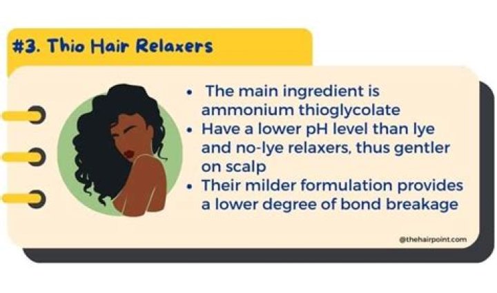 How thio relaxers straighten the hair?