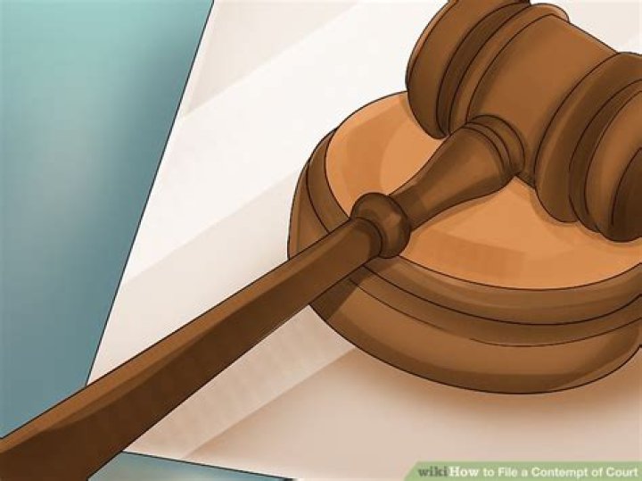 How to file contempt of court?