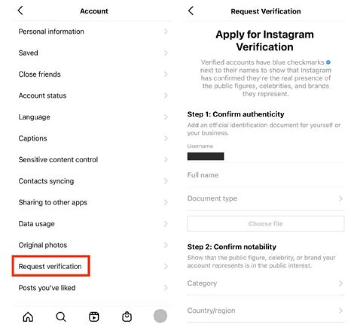 How to get verified on instagram?