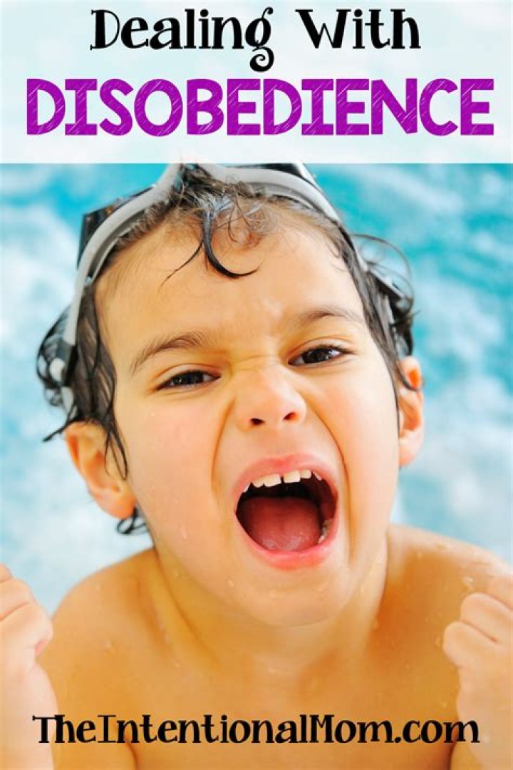 How to handle blatant disobedience?