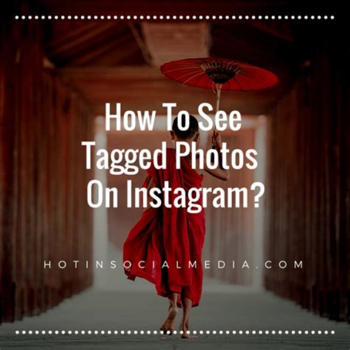 How to see tagged photos on instagram?