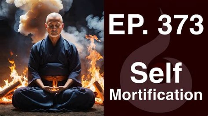 How to self mortification?