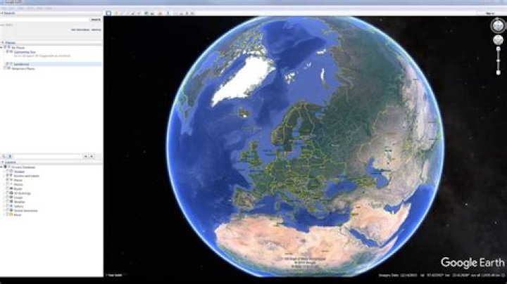 How to show azimuth in google earth?