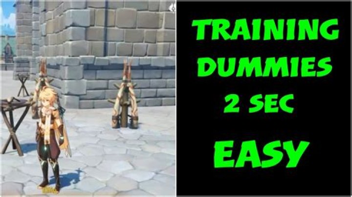 How to smash ellin training dummies?