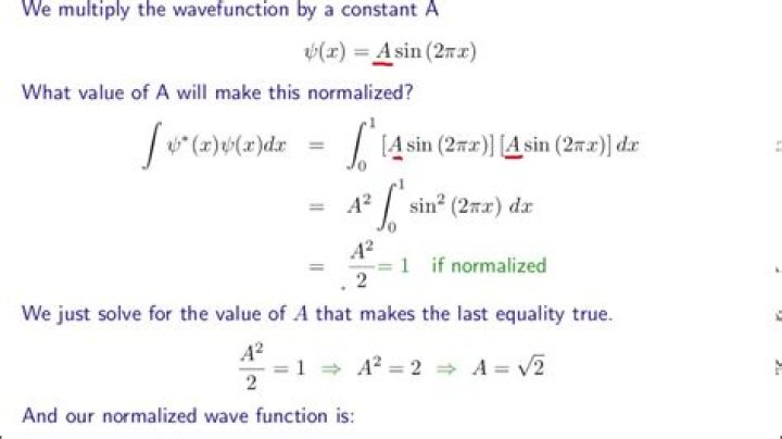 How to tell if a wave function is normalizable?