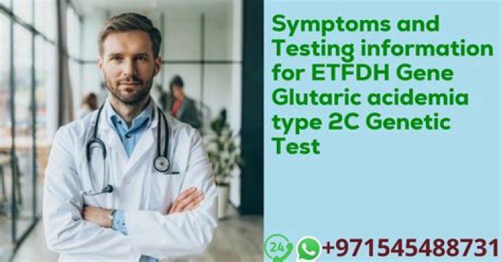 How to test for glutaric acidemia?