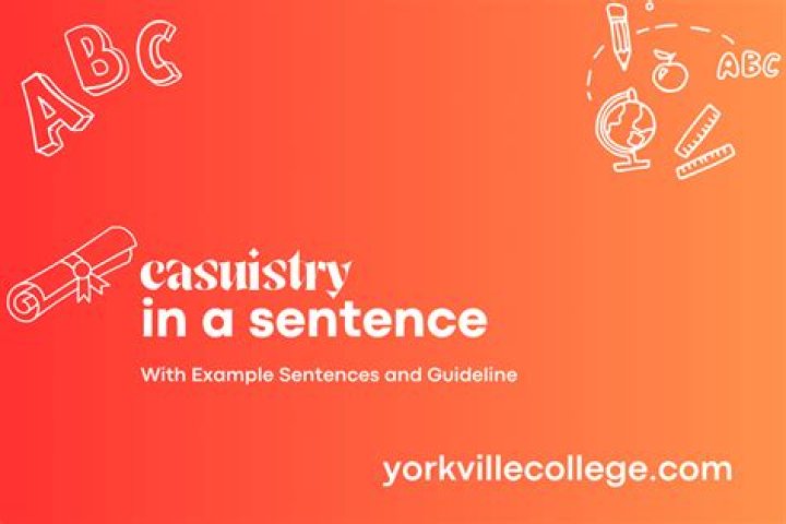 How to use casuistry in sentence?