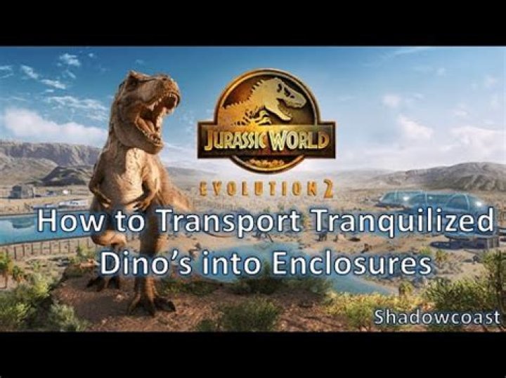 How to wake tranquilized dinosaurs?
