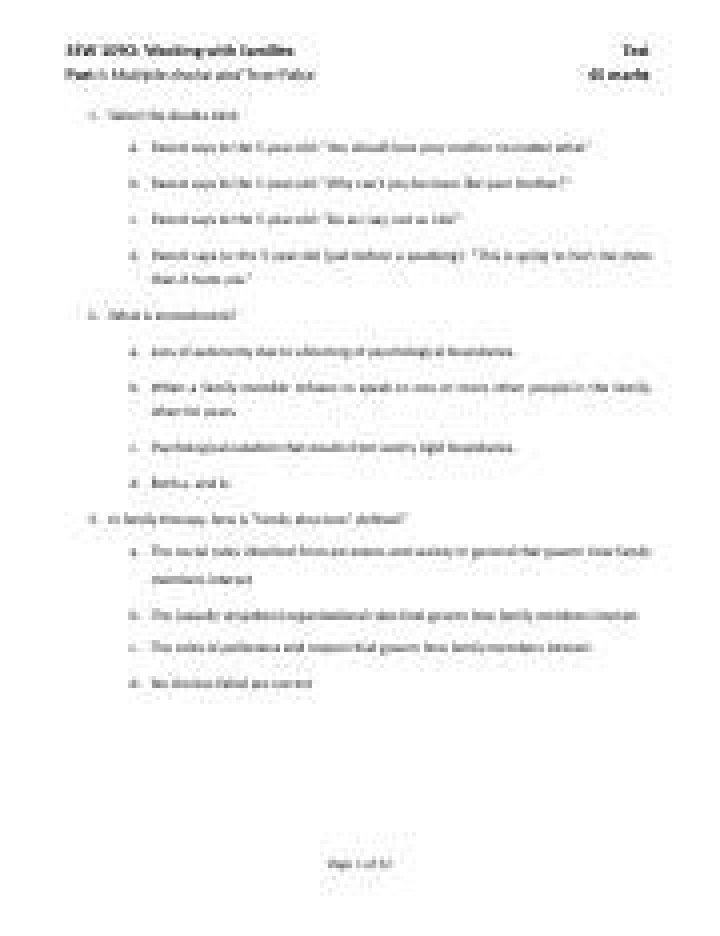 In family counselling what is perspectivism?