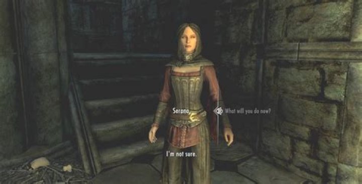 In skyrim where does serana go when dismissed?
