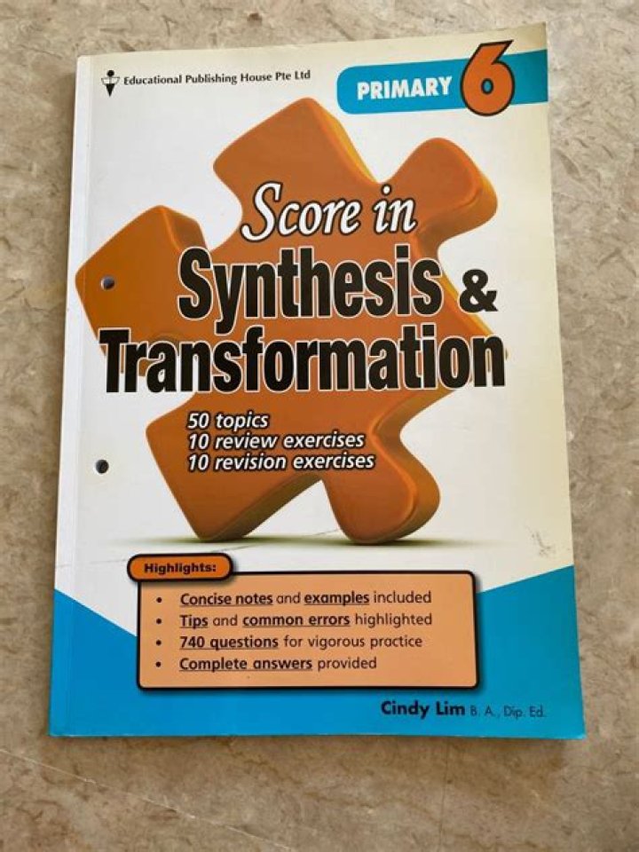 In synthesis and transformation?