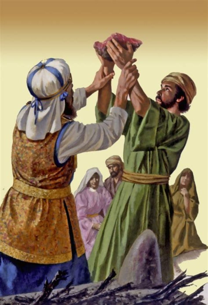 In the bible what is a heave offering?