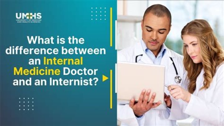 Internist in a sentence?