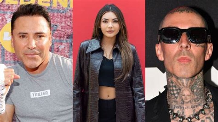 Is atiana de la hoya related to travis barker?