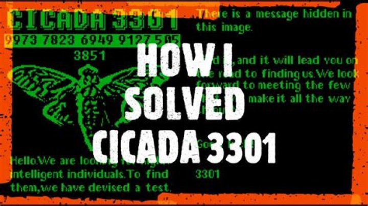 Is cicada 3301 solved?