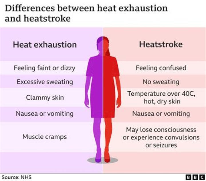 Is collapse associated with heatstroke?