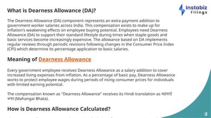 Is dearness allowance taxable?