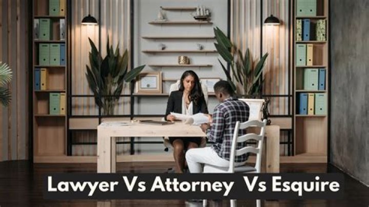 Is esquire a lawyer?