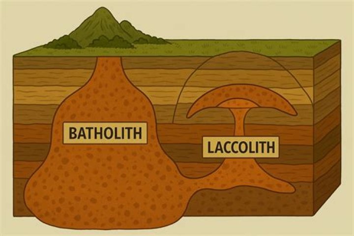 Is laccolith a batholith?