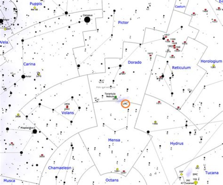 Is magellanic cloud a constellation?