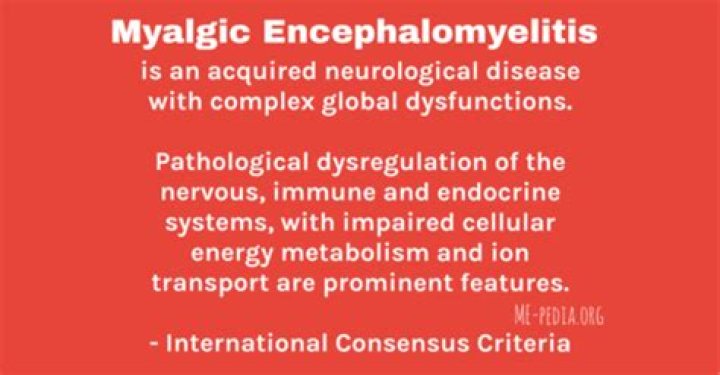 Is myalgic encephalomyelitis real?