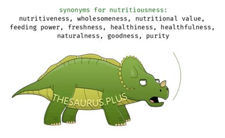 Is nutritiousness a word?