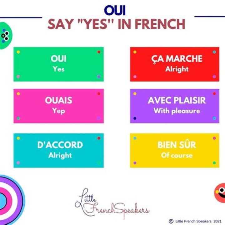 Is oui a word?