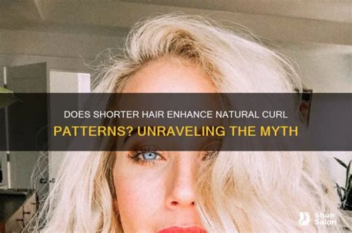 Is shorter hair curlier?