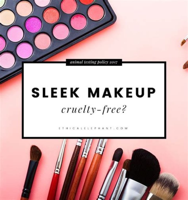 Is sleek makeup cruelty free?