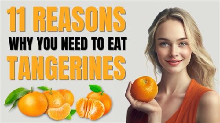 Is tangerines good for you?
