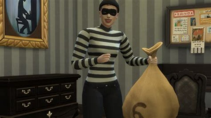 Is there burglars in sims 4?