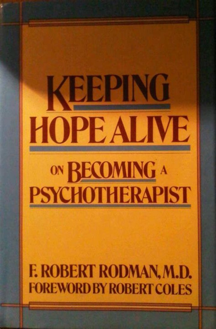 On becoming a psychotherapist?