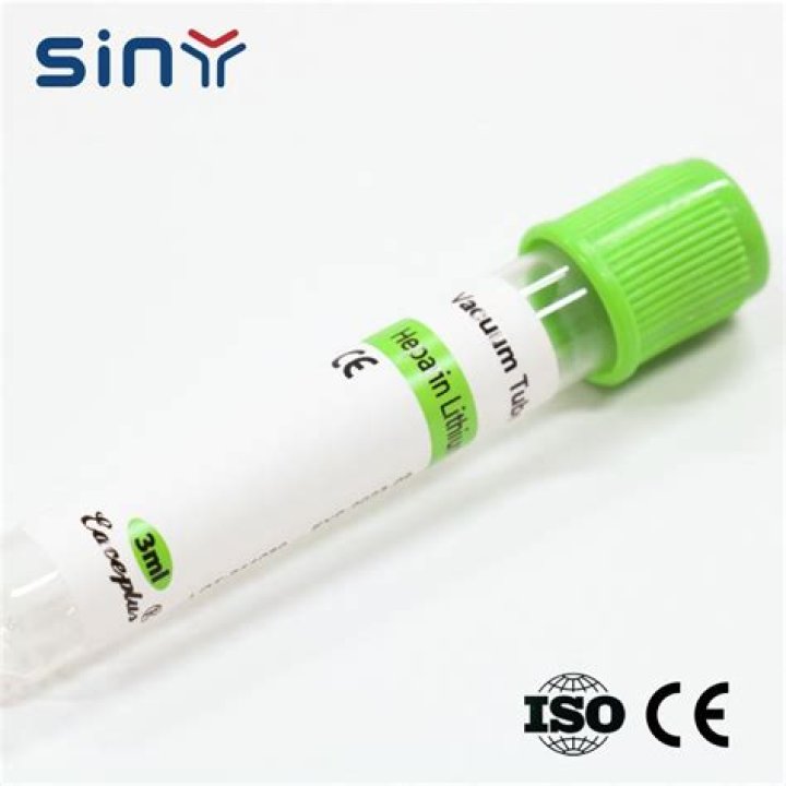 On lithium heparin tube?