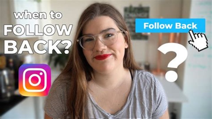 Should businesses follow back on instagram?