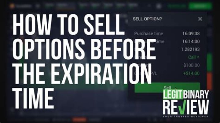 Should i sell option before expiration?