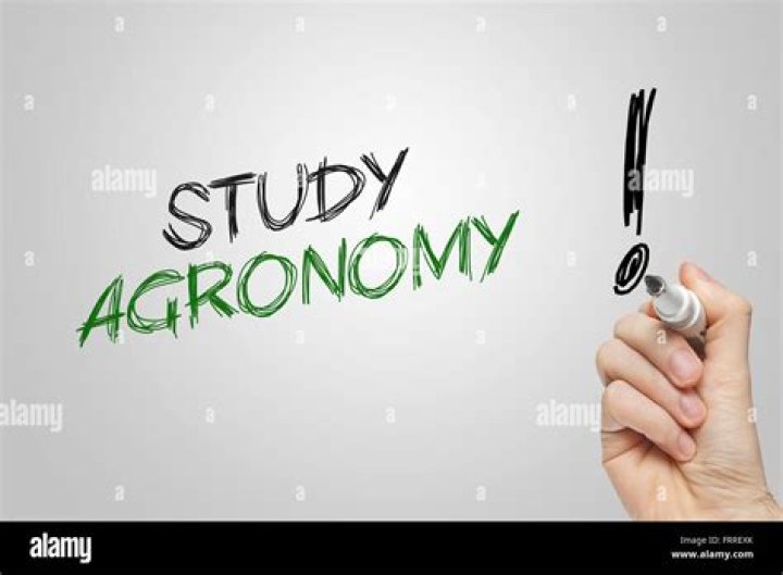 Should i study agronomy?