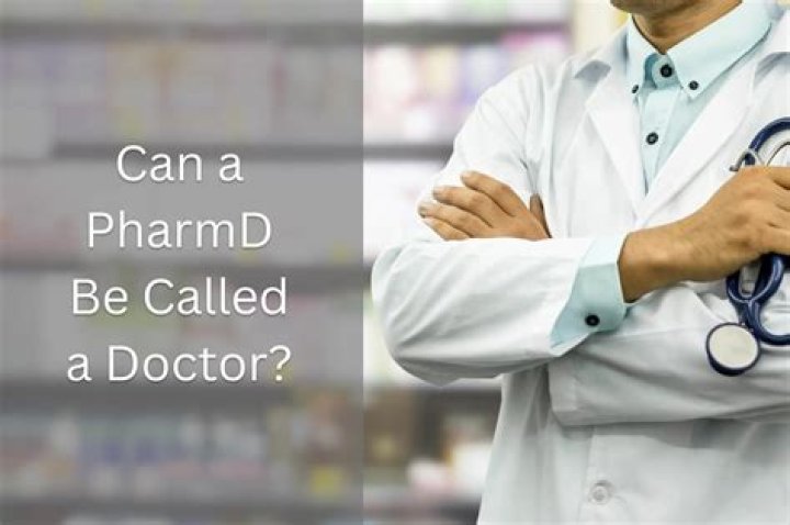 Should pharmacists be called doctor?