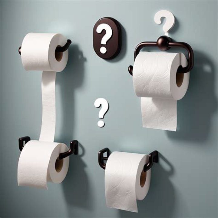 Should toilet paper be over or under?