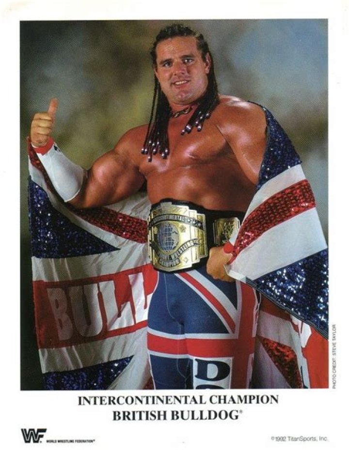 Was british bulldog wwf champion?