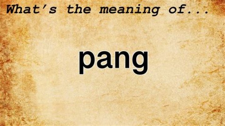 Was does pang mean?