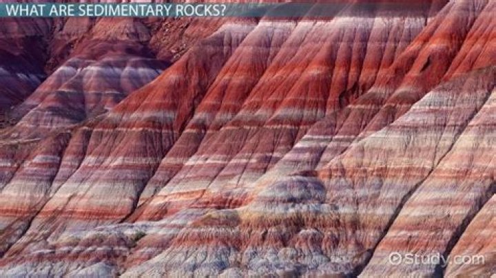 Was does sedimentary mean?