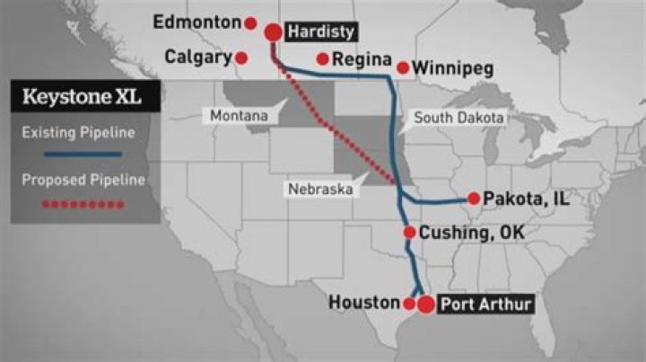 Was keystone pipeline functioning?