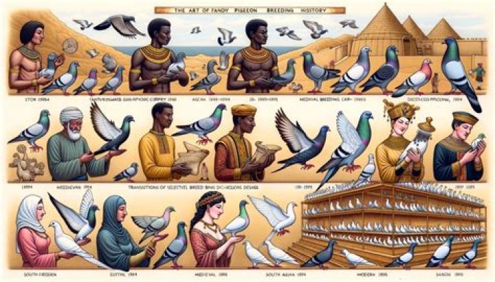 Were pigeons bred to be friends?