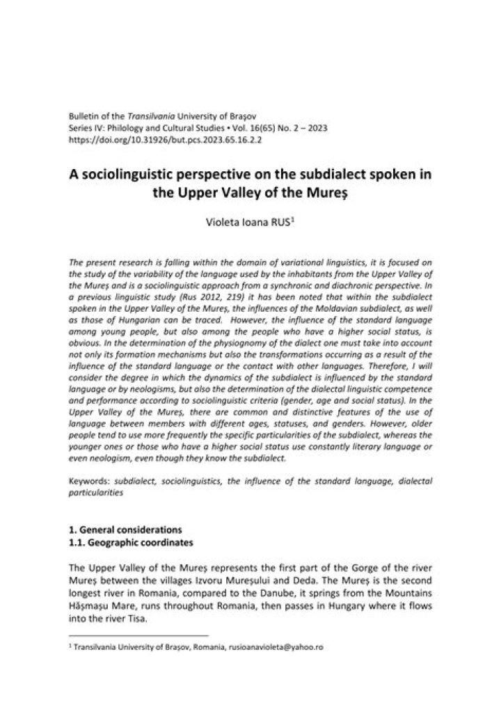 What are examples of subdialect?